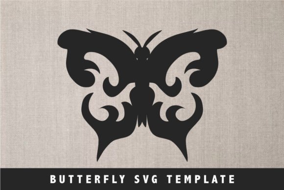 Download Butterflye SVG Template 02 - Butterfly Collection