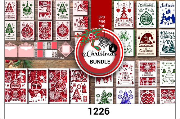 Download Christmas Huge SVG Bundle Layered 1226 - Premium Resources